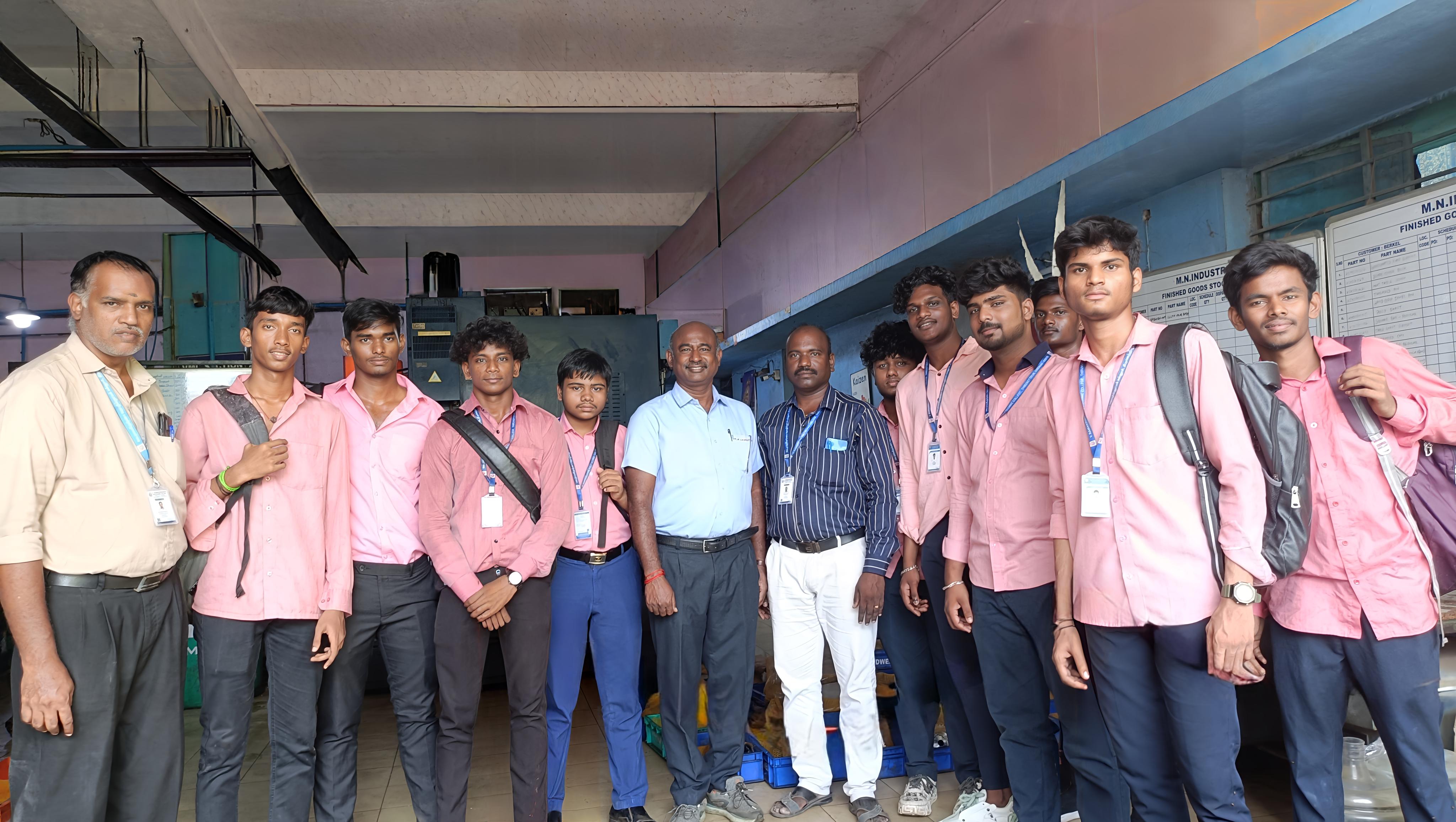 Students Industrial Visit